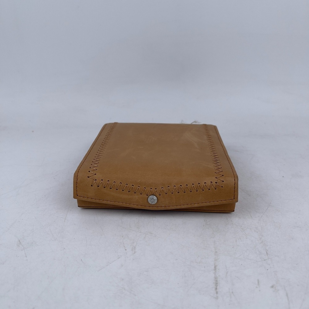 Sigrid Olsen Jewelry Box Organizer Case Brown Faux Leather‎ Purple Interior